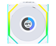 Wentylator do komputera LIAN LI Uni Fan SL Wireless 120 LCD White 120mm